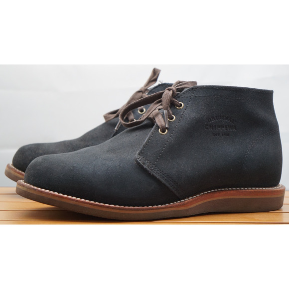 Chippewa Chukka Boots 26Cm Blk Suede 1901G07 Size 11E (Wide) - Picture 1 of 12